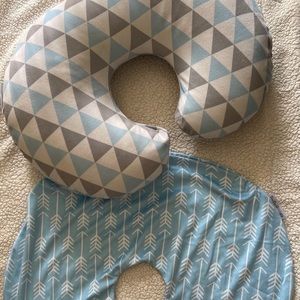 Boppy pillow with covers